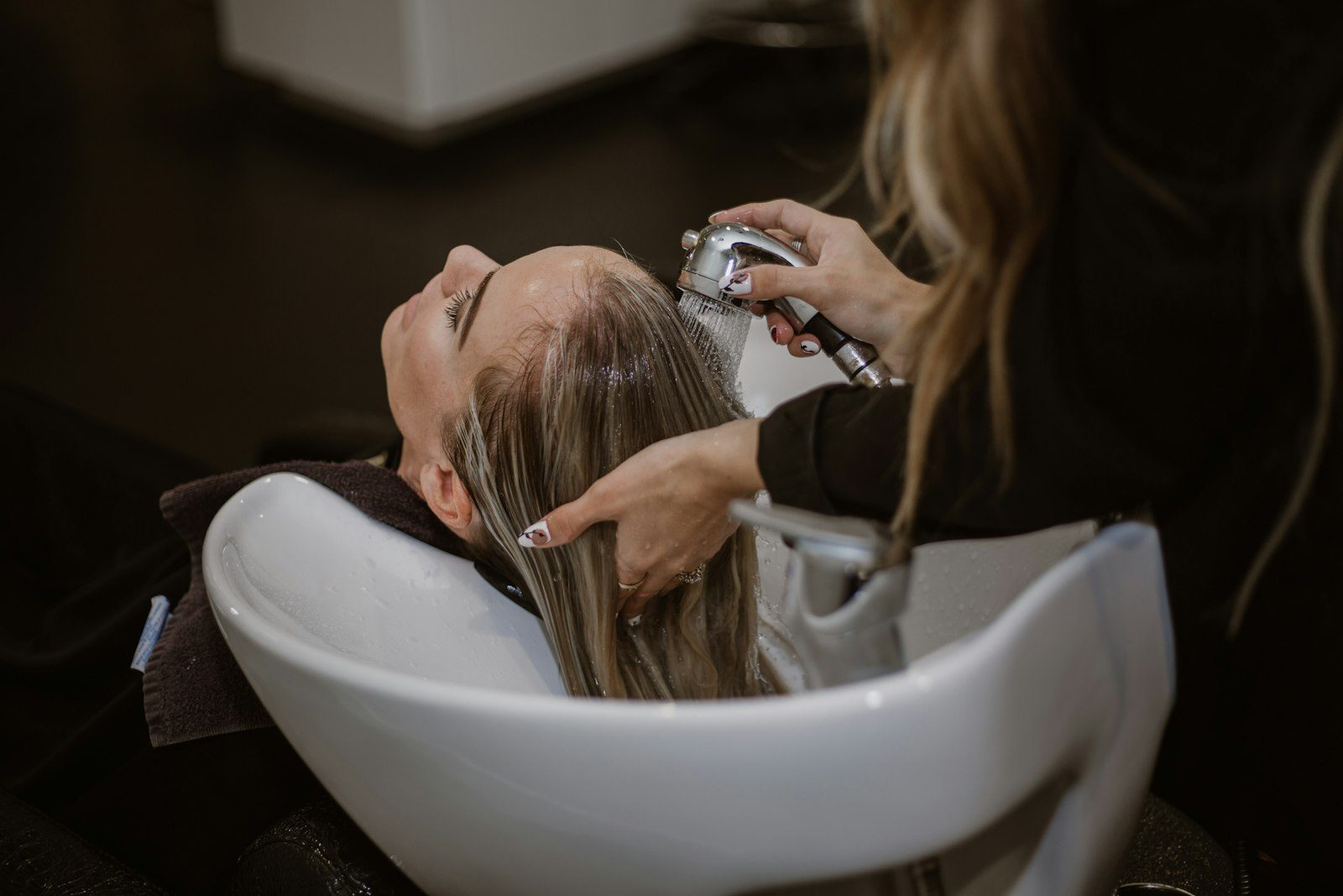 Shampoing au bac